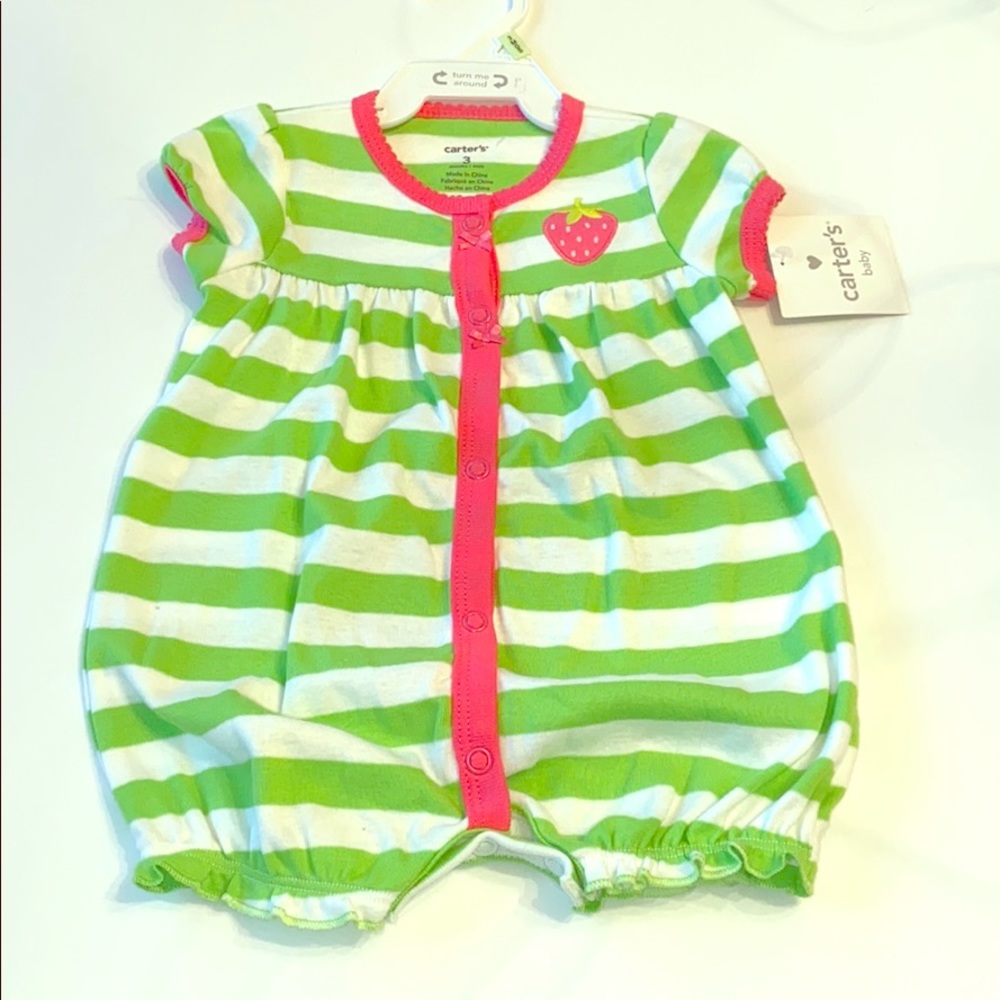 Carter baby’s girl one piece  3 months